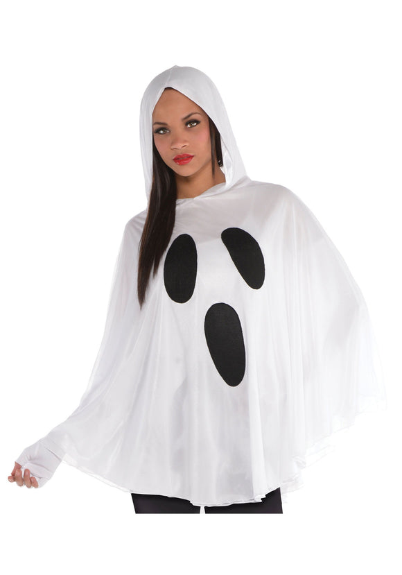 Adult Ghost Poncho Costume