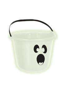 Ghost Pumpkin Treat Bucket