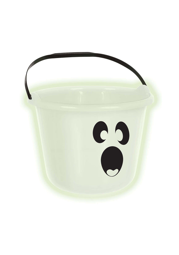 Ghost Pumpkin Treat Bucket