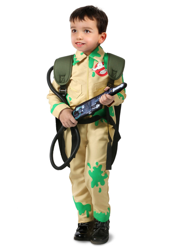 Ghostbusters Slime-Covered Ghostbuster Kid's Costume