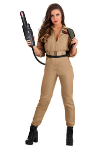 Ghostbusters Plus Size Costume Jumpsuit for Women
