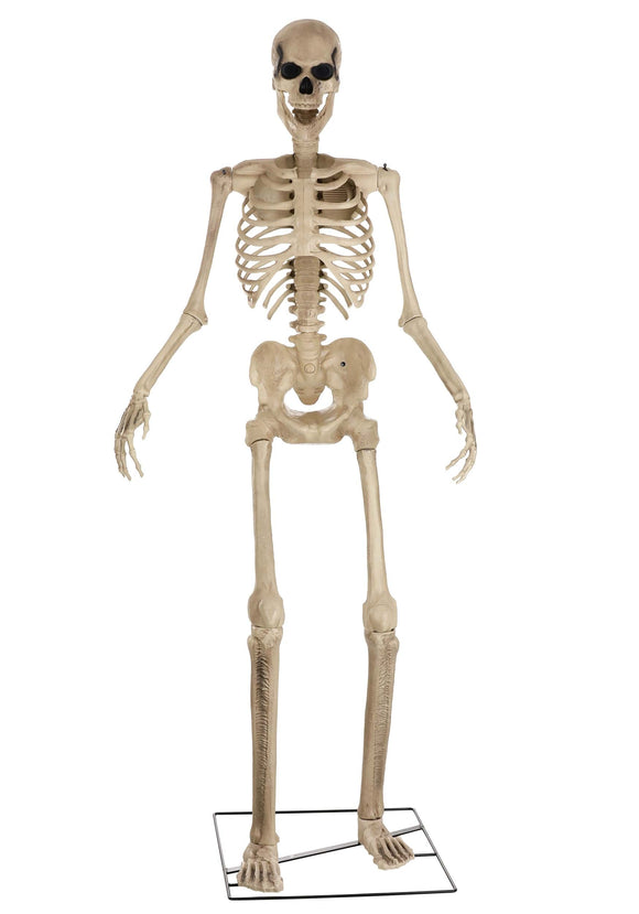 Giant 8FT Animated Skeleton Decoration