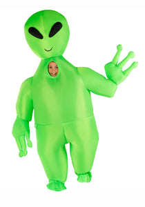 Kids Giant Alien Inflatable Costume