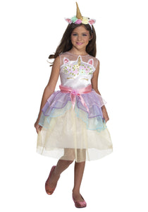 Girl's Dashing Unicorn Dress Costume