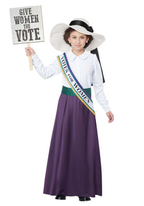 American Suffragette Girls Costume