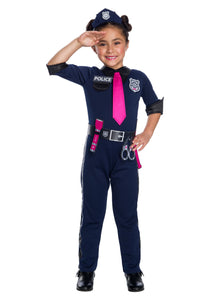Barbie Police Officer Girl's Costume