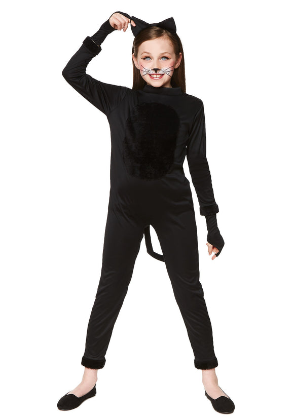 Black Cat Girl's Costume