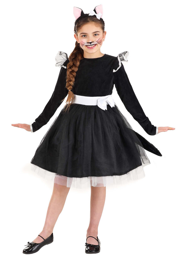 Black Cat Tutu Dress Girl's Costume