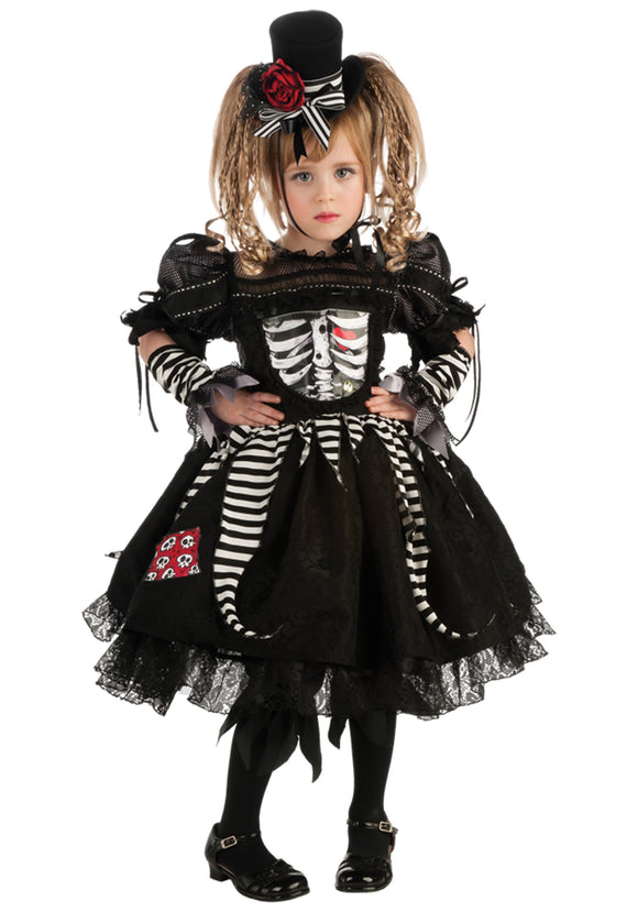 Girls Bones Costume