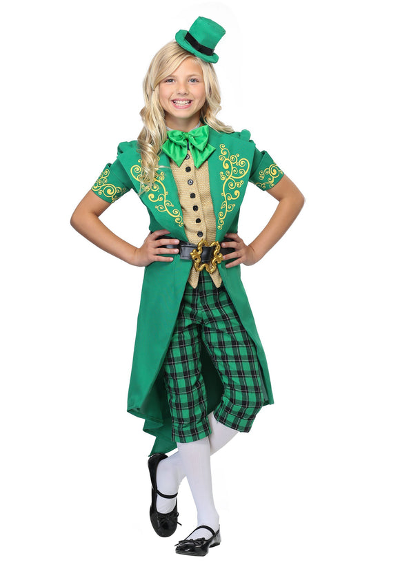 Charming Leprechaun Costume for Girls
