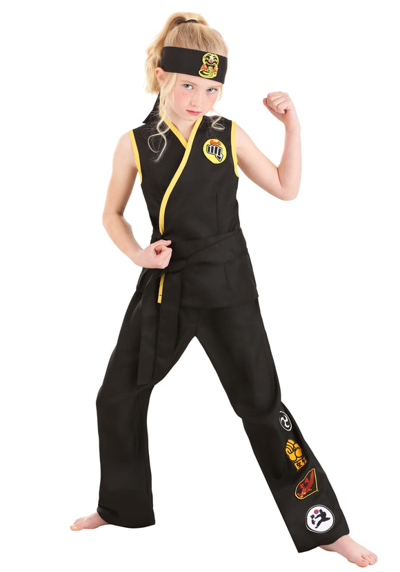 Girl's Cobra Kai Costume