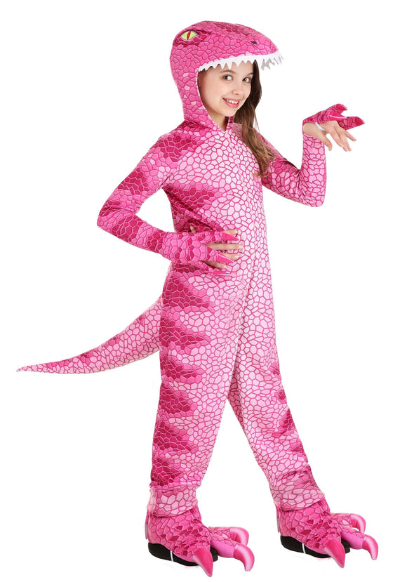 Girl's Daring Dinosaur Costume