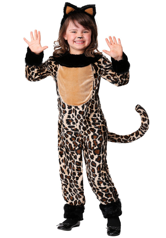 Deluxe Leopard Costume for Girls
