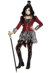 Girls Freak Show Ringmistress Costume