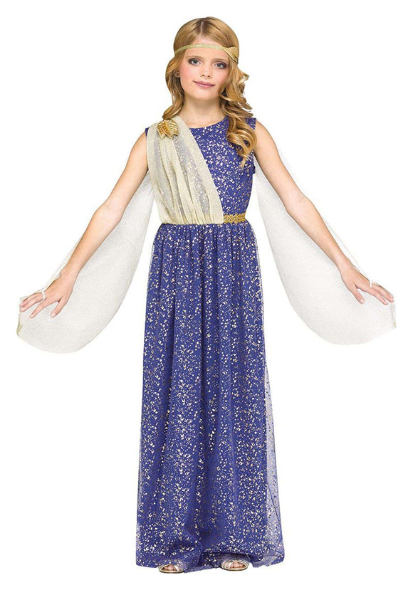 Glittering Girl's Goddess Costume