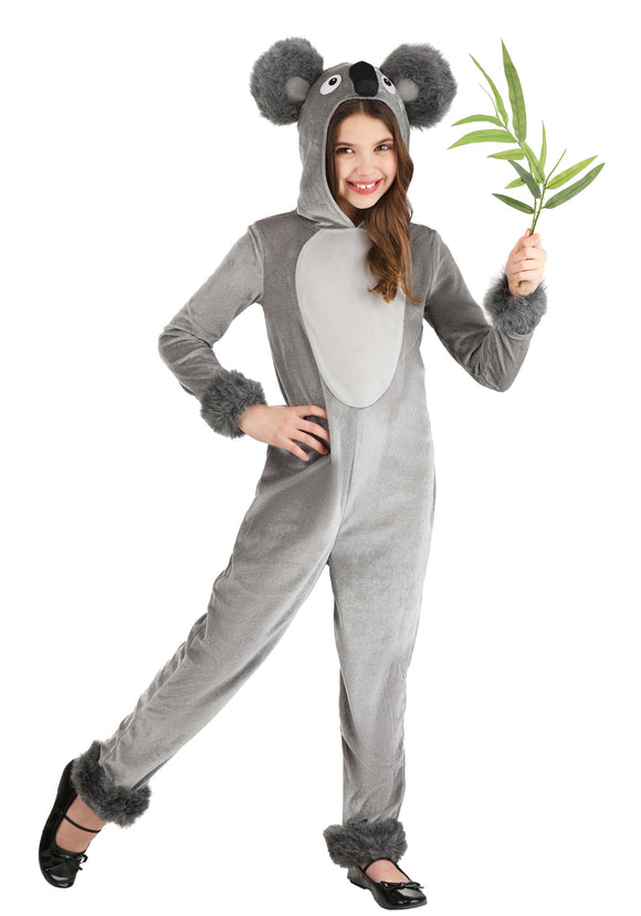 Hooded Koala Costume for Girl's