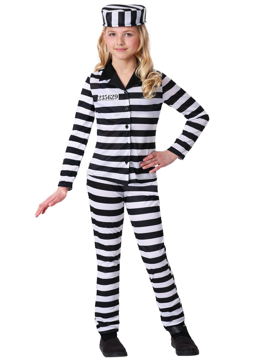 Incarcerated Cutie Costume for Girls – Kids Halloween Costumes