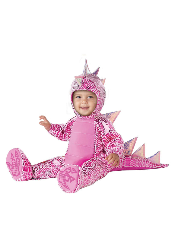 Infant Girl's Super Cute-A-Saurus Costume