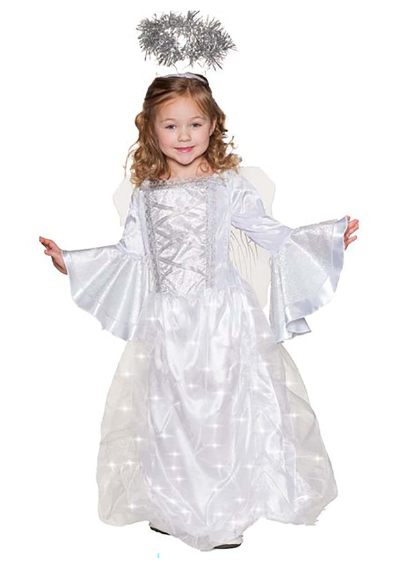 Light Up Angel Costume for Girls