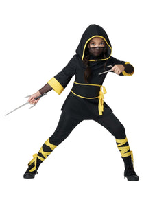 Lightning Ninja Girl's Costume