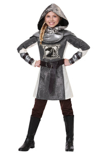 Medieval Knight Costume For Girls