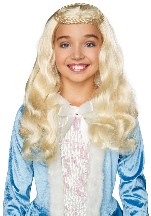 Girl's Medieval Blonde Wig