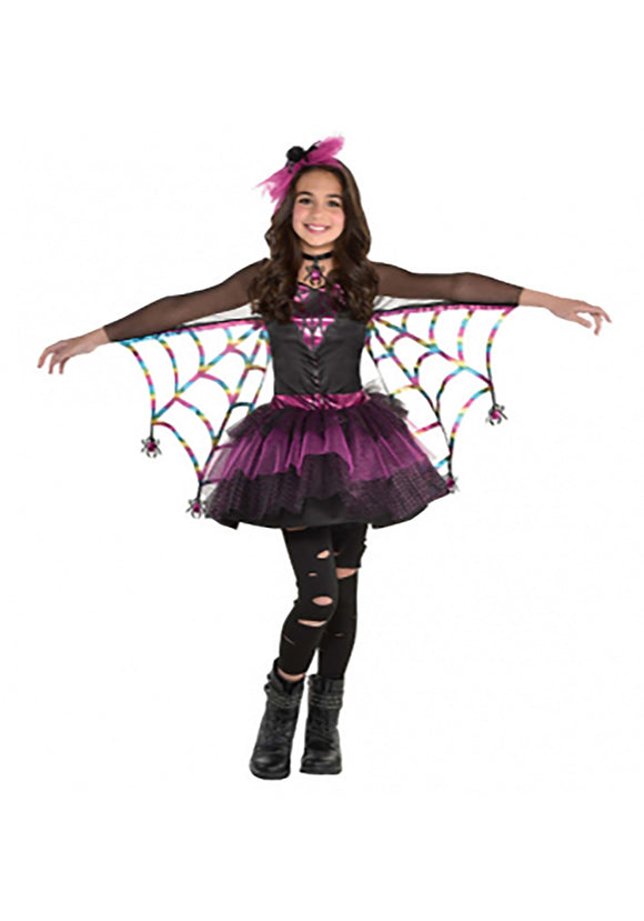 Girls Miss Wicked Web Costume