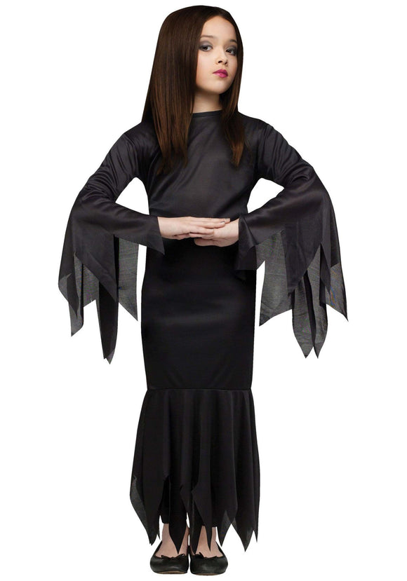 Morticia Costume for Girls