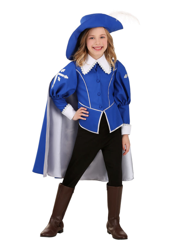 Musketeer Costume for Girls