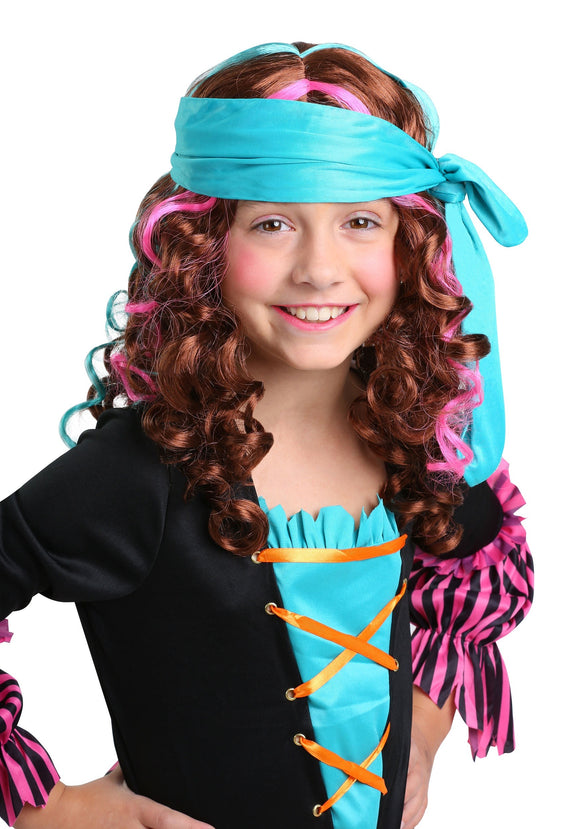 Pirate Princess Wig for Girls