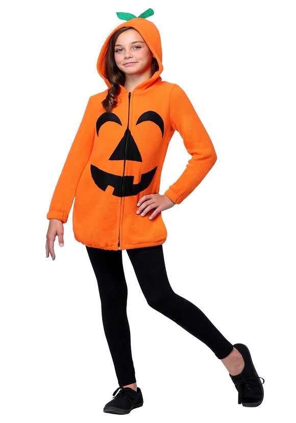 Playful Pumpkin Costume for Girls