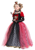 Ravishing Queen of Hearts Costume for Girl's