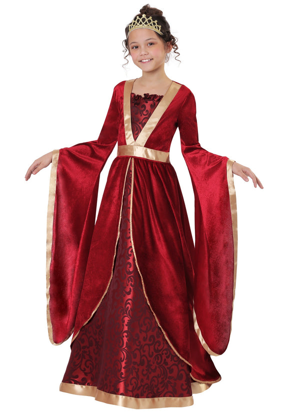 Renaissance Maiden Costume for Girls