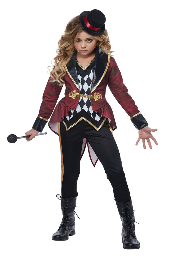 Ringmaster Costume for Girls