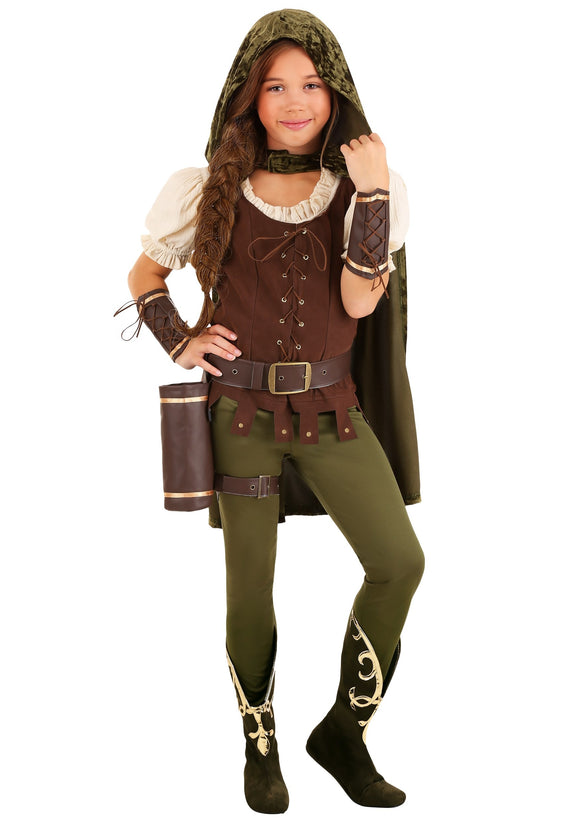 Robin Hood Costume for Girls