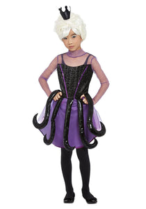 Sea Witch Girls Costume Dress