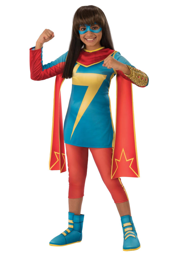 Secret Warriors Ms. Marvel Girls Costume