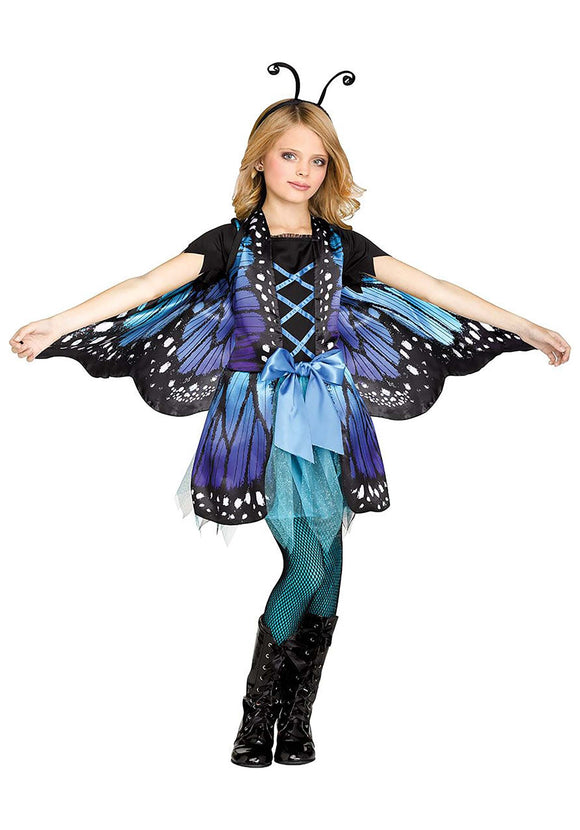 Shy Butterfly Costume for Girls