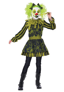 Snots Of Fun Girl's Clown Costume