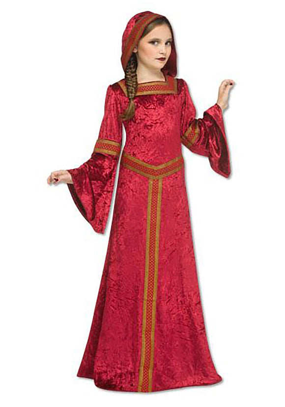 Girl's Sorceress of Fire Costume Dress