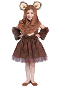 Girls Wicket Dress Star Wars Costume