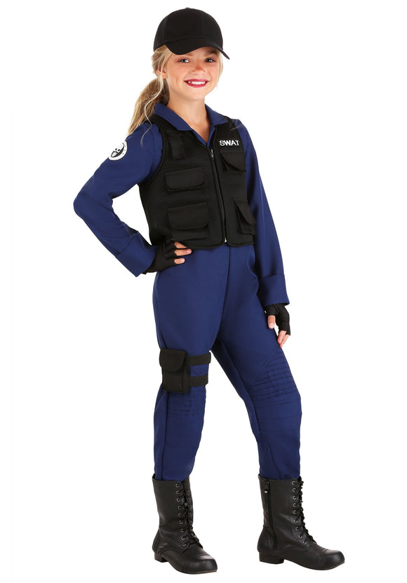 SWAT Team Sweetie Costume for Girls