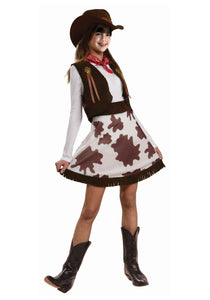 Girls Sweetheart Cowgirl Costume