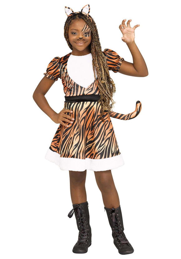 Tigerrr Girl's Costume