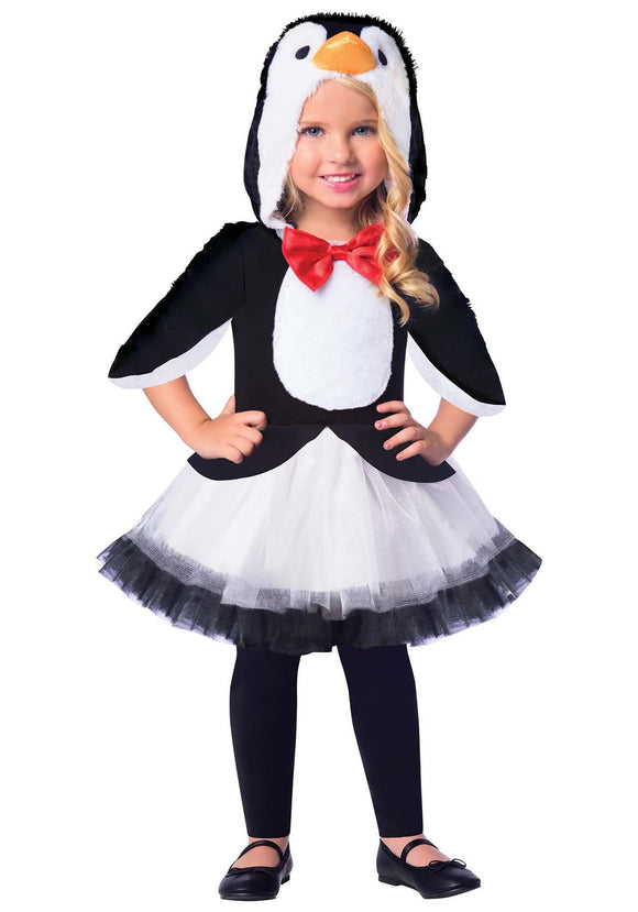 Girl's Chill Out Penguin Toddler Costume