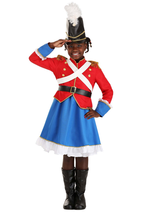Girl's Toy Soldier Costume Dress