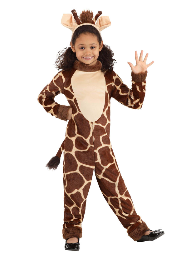 Trendy Giraffe Girl's Costume