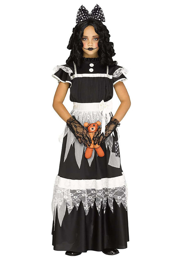 Victorian Deadly Dolly Costume for Girls