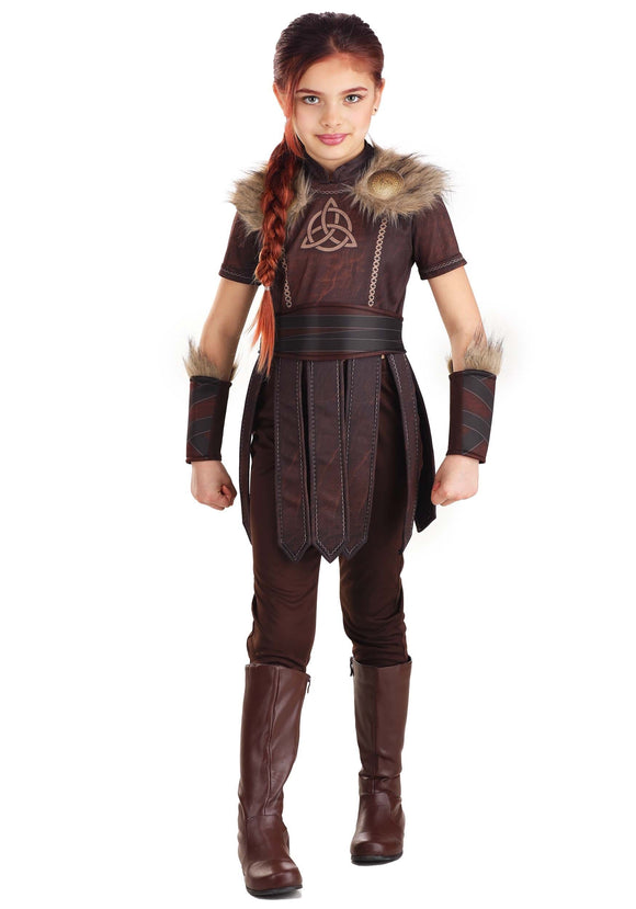 Victorious Viking Girl's Costume