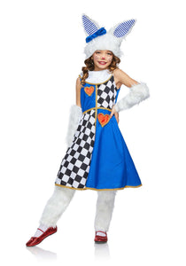 White Rabbit Costume for Girl's